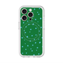 スリムプロテクションプレミアムケース with MagSafe［ Drawing Dot - Green ］