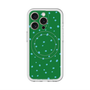 スリムプロテクションプレミアムケース with MagSafe［ Drawing Dot - Green ］