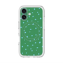 スリムプロテクションプレミアムケース with MagSafe［ Drawing Dot - Green ］