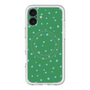 スリムプロテクションプレミアムケース with MagSafe［ Drawing Dot - Green ］