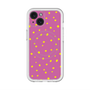 スリムプロテクションプレミアムケース with MagSafe［ Drawing Dot - Pink ］