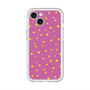 スリムプロテクションプレミアムケース with MagSafe［ Drawing Dot - Pink ］