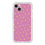 スリムプロテクションプレミアムケース with MagSafe［ Drawing Dot - Pink ］