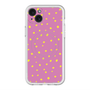 スリムプロテクションプレミアムケース with MagSafe［ Drawing Dot - Pink ］
