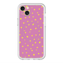 スリムプロテクションプレミアムケース with MagSafe［ Drawing Dot - Pink ］