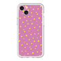 スリムプロテクションプレミアムケース with MagSafe［ Drawing Dot - Pink ］