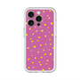 スリムプロテクションプレミアムケース with MagSafe［ Drawing Dot - Pink ］