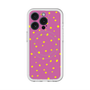 スリムプロテクションプレミアムケース with MagSafe［ Drawing Dot - Pink ］
