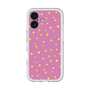 スリムプロテクションプレミアムケース with MagSafe［ Drawing Dot - Pink ］