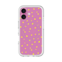 スリムプロテクションプレミアムケース with MagSafe［ Drawing Dot - Pink ］