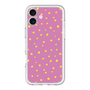 スリムプロテクションプレミアムケース with MagSafe［ Drawing Dot - Pink ］
