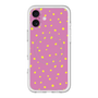 スリムプロテクションプレミアムケース with MagSafe［ Drawing Dot - Pink ］