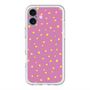スリムプロテクションプレミアムケース with MagSafe［ Drawing Dot - Pink ］