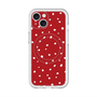 スリムプロテクションプレミアムケース with MagSafe［ Drawing Dot - Red ］