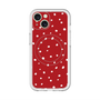 スリムプロテクションプレミアムケース with MagSafe［ Drawing Dot - Red ］
