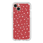 スリムプロテクションプレミアムケース with MagSafe［ Drawing Dot - Red ］