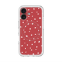 スリムプロテクションプレミアムケース with MagSafe［ Drawing Dot - Red ］