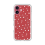 スリムプロテクションプレミアムケース with MagSafe［ Drawing Dot - Red ］
