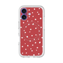 スリムプロテクションプレミアムケース with MagSafe［ Drawing Dot - Red ］