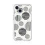 スリムプロテクションプレミアムケース with MagSafe［ Nordic Dot - Black ］