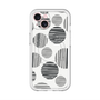 スリムプロテクションプレミアムケース with MagSafe［ Nordic Dot - Black ］