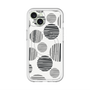 スリムプロテクションプレミアムケース with MagSafe［ Nordic Dot - Black ］