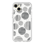 スリムプロテクションプレミアムケース with MagSafe［ Nordic Dot - Black ］