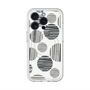 スリムプロテクションプレミアムケース with MagSafe［ Nordic Dot - Black ］