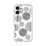スリムプロテクションプレミアムケース with MagSafe［ Nordic Dot - Black ］