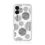 スリムプロテクションプレミアムケース with MagSafe［ Nordic Dot - Black ］
