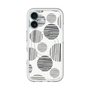 スリムプロテクションプレミアムケース with MagSafe［ Nordic Dot - Black ］