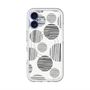 スリムプロテクションプレミアムケース with MagSafe［ Nordic Dot - Black ］