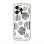 スリムプロテクションプレミアムケース with MagSafe［ Nordic Dot - Black ］