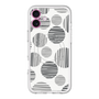 スリムプロテクションプレミアムケース with MagSafe［ Nordic Dot - Black ］
