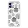 スリムプロテクションプレミアムケース with MagSafe［ Nordic Dot - Black ］