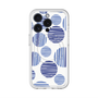 スリムプロテクションプレミアムケース with MagSafe［ Nordic Dot - Blue ］