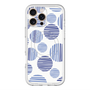 スリムプロテクションプレミアムケース with MagSafe［ Nordic Dot - Blue ］