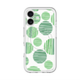スリムプロテクションプレミアムケース with MagSafe［ Nordic Dot - Green ］