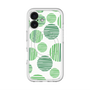 スリムプロテクションプレミアムケース with MagSafe［ Nordic Dot - Green ］