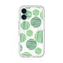 スリムプロテクションプレミアムケース with MagSafe［ Nordic Dot - Green ］