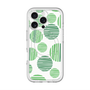 スリムプロテクションプレミアムケース with MagSafe［ Nordic Dot - Green ］