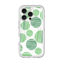 スリムプロテクションプレミアムケース with MagSafe［ Nordic Dot - Green ］