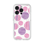 スリムプロテクションプレミアムケース with MagSafe［ Nordic Dot - Pink ］