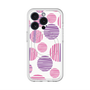 スリムプロテクションプレミアムケース with MagSafe［ Nordic Dot - Pink ］