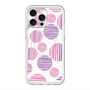 スリムプロテクションプレミアムケース with MagSafe［ Nordic Dot - Pink ］