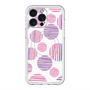 スリムプロテクションプレミアムケース with MagSafe［ Nordic Dot - Pink ］