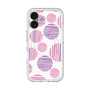 スリムプロテクションプレミアムケース with MagSafe［ Nordic Dot - Pink ］