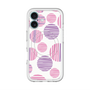 スリムプロテクションプレミアムケース with MagSafe［ Nordic Dot - Pink ］
