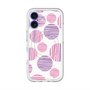 スリムプロテクションプレミアムケース with MagSafe［ Nordic Dot - Pink ］
