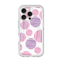 スリムプロテクションプレミアムケース with MagSafe［ Nordic Dot - Pink ］
